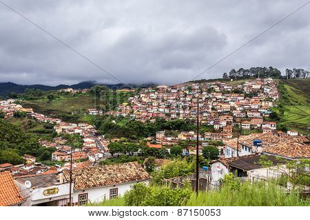 Ouro Preto in Minas Gerais, Brazil