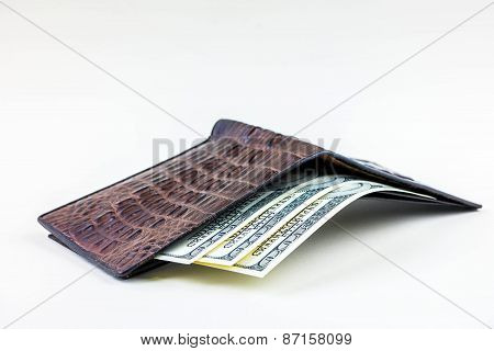 Wallet With Dollars