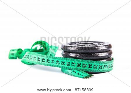 Discs For Dumbbell And Meter