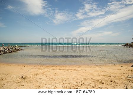 Beach Sea Idyllic