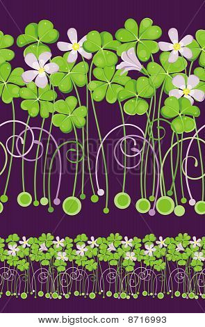 ฟิลด์ของ Clovers จำแนก เวกเตอร์