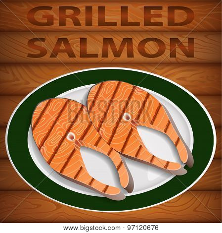 SALMON GRILLED