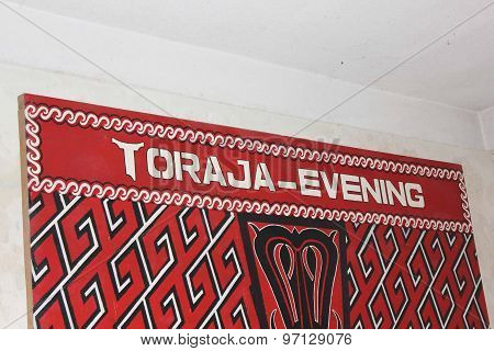 Toraja Evening Billboard