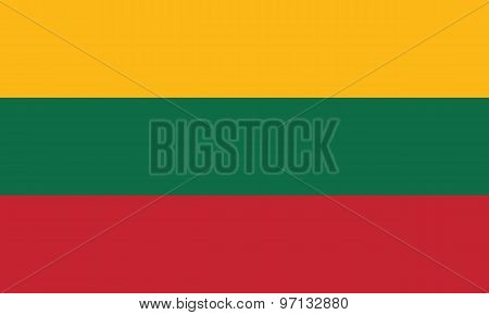 Flag Of Lithuania