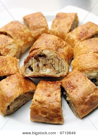 Apfelstrudel, stroodle eller apple strudel