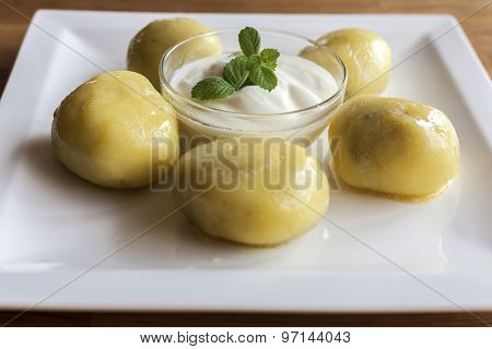 Lithuanian Cepelinai