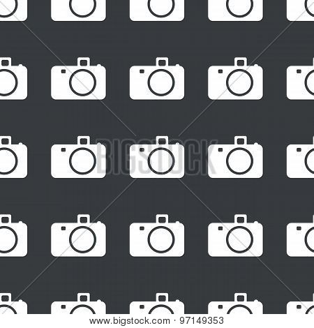 Straight black camera pattern