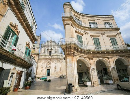 Basilica In Martina Franca, Italy