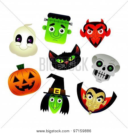 Halloween characters