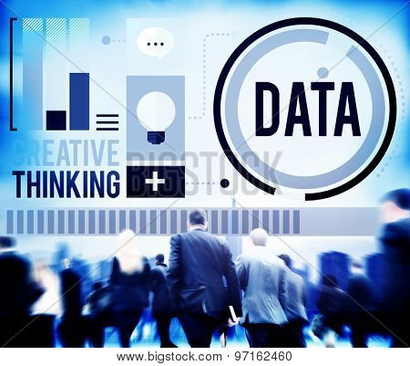 Data Analysis Storage Information Concept