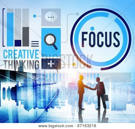 Focus Concentrate Definition Target Point Concept