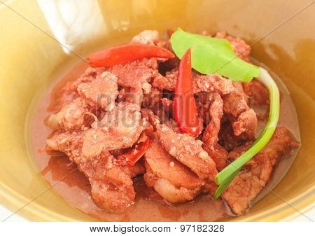 Curry Spicy Pork