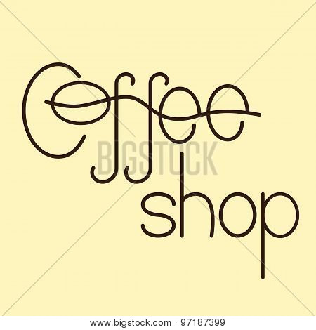 Coffee Shop Logo Template