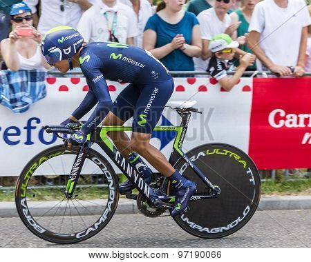 The Cyclist Nairo Quintana - Tour De France 2015