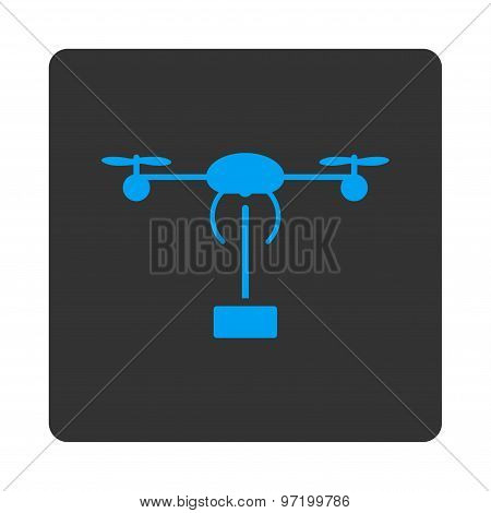 Copter shipment icon