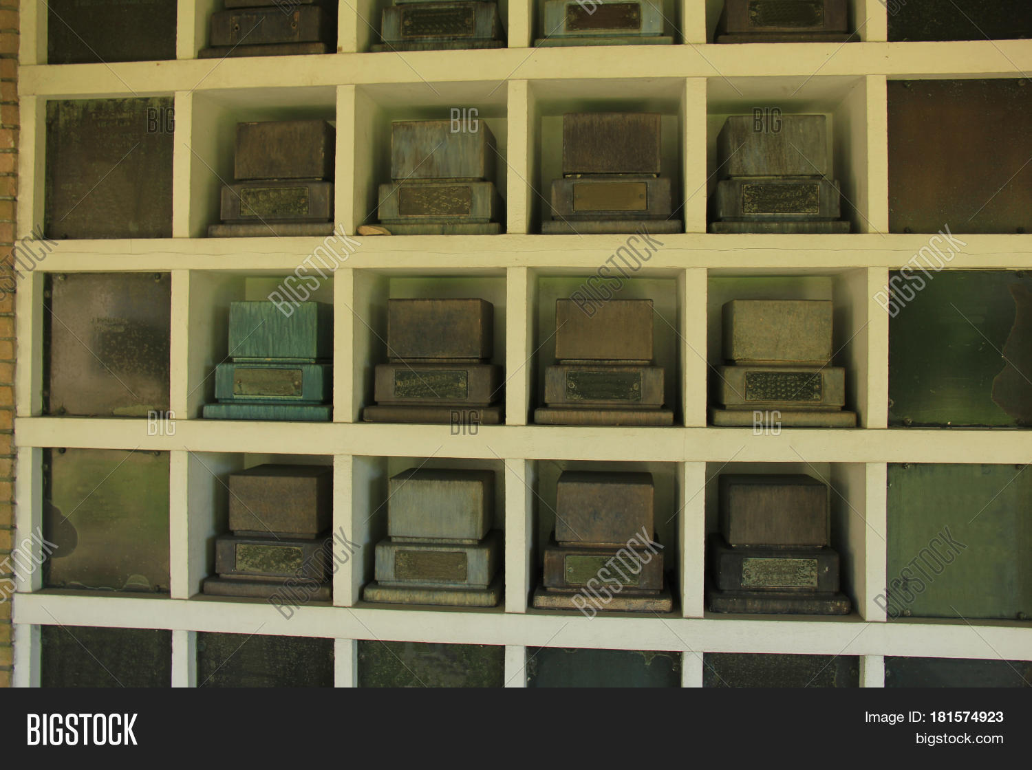 Urns Ashes Columbarium Image & Photo (Free Trial) Bigstock