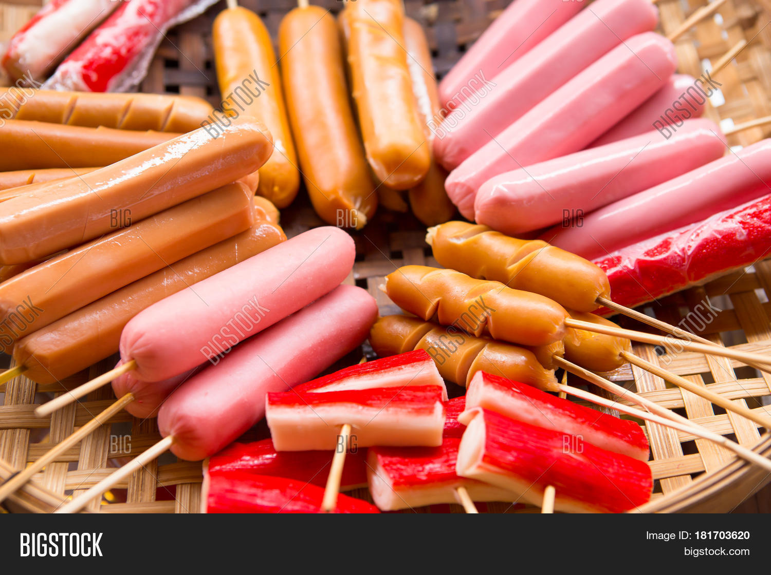Sausage Sticks Various Image & Photo (Free Trial) Bigstock
