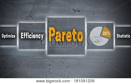 Pareto gray cement touchscreen concept background picture