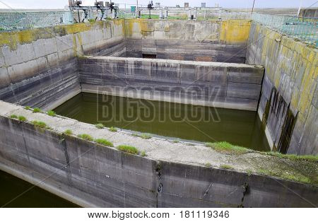 Buffer Tanks At The Waterway Opening Gateways