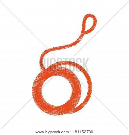 yoyo toy isolated icon vector illustration design