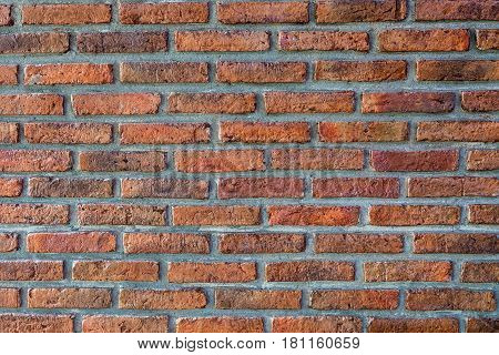 old red brick rough wall texture background