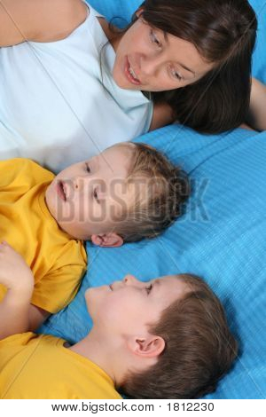 침대에서