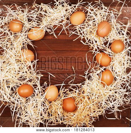 Eggs on wooden background Huevo, Uova, Huevos, Jajka, Yumurta, Vejce, Jajca
