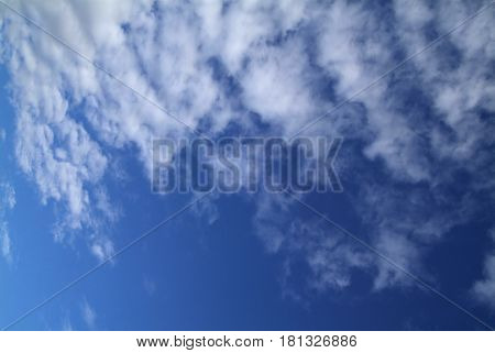 Sky daylight. Natural sky composition. Element of design.