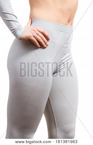 Female Hips Wearing Thermoactive Underwear