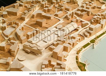 Site Surrounding Model For Architectural Presentation