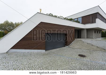 Exterior Of A Modern House