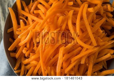 Raw Organic Orange Shredded Carrots