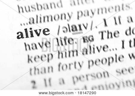 Alive (ordbog-projektet)