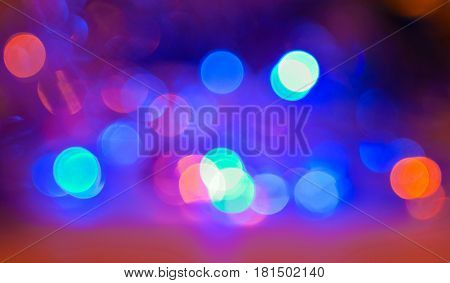Multicolored Bokeh Background