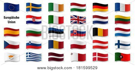 European Union Flags