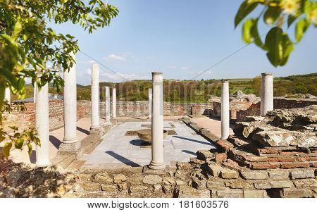 Felix Romuliana, Serbia. Gamzigrad Romuliana, Palace of Galerius, UNESCO World Heritage Site