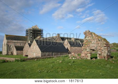 Abbazia di Iona con rudere