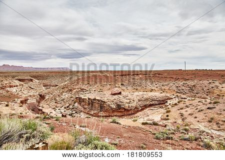 Incredibly beautiful landscape in National Park, Utah, USA