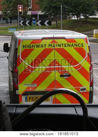 Highway Maintenance Van