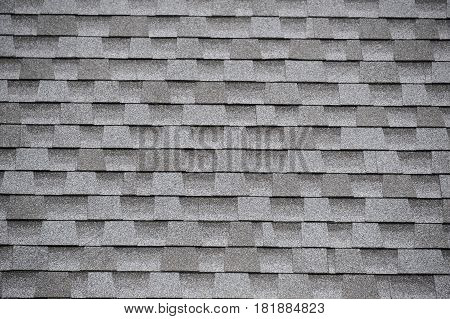 close up on roof shingle background for design