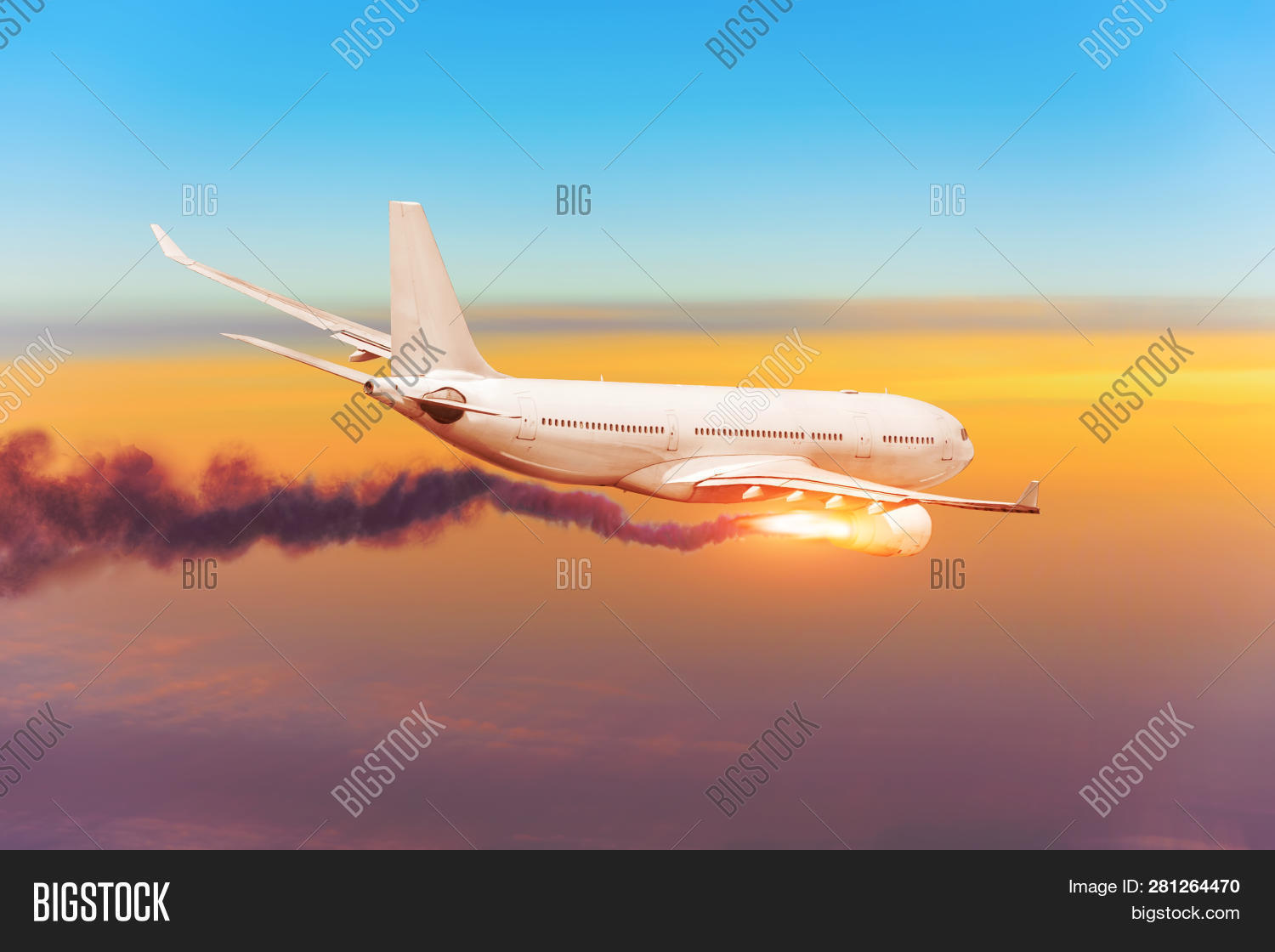 Emergency Flight Image Photo Free Trial Bigstock