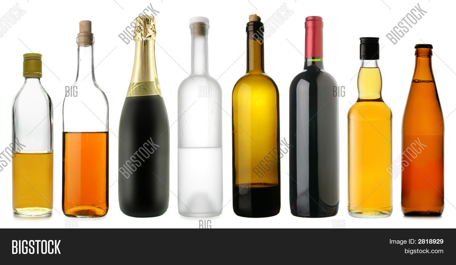 Bottles Alcoholic Image & Photo (Free Trial) Bigstock