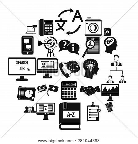 Polemic Icons Set. Simple Set Of 25 Polemic Vector Icons For Web Isolated On White Background