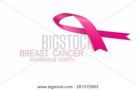 Breast Canser. Pink Ribbon. National Breast Cancer Awareness Month