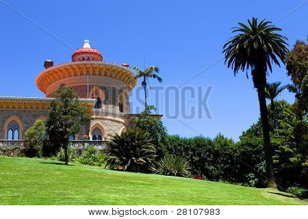 Pałac Monserrate w miejscowości Sintra, Lizbona, Portugalia