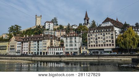 Historic City Center Of Lucerne, Switzerland