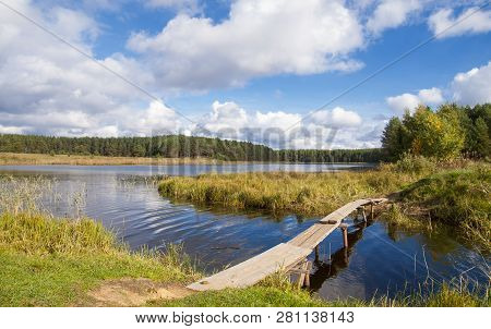 One Of The Most Beautiful Lakes In The World Seliger. There Are More Than 150 Islands On The Lake. O