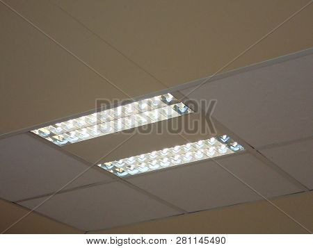 Ceiling Light In An Office Building