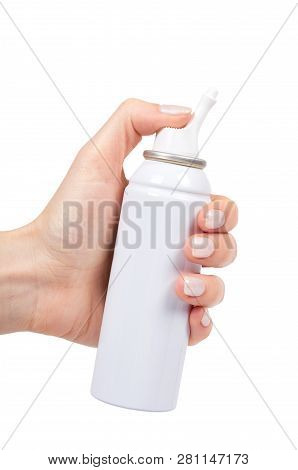 White Nose Wash Spray Bottle With Hand, Sea Water Therapy