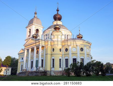 Cathedral Of The Dormition In Myshkin, Russia.
